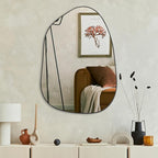 PERFNIQUE Irregular Wall Mirror Asymmetrical Mirror, Decorative Modern Wall - Image 7