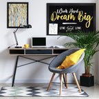 HBCY Creations Rustic Black Magnetic Wall Chalkboard, Extra Large Size 24" x 36" - Image 6