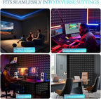 JBER 24 Pack 2" X 12" X 12" Acoustic Foam Panels, Soundproofing Wall Studio - Image 7