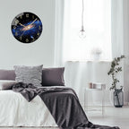 VIKMARI Black Wall Clock 12 Inch Round Silent Non-Ticking Quartz Battery - Image 7