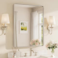 TETOTE Brushed Nickel Mirror 28 x 36 Inch by TETOTE