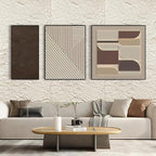 5-Pack 3D Faux Stone Wall Panels, PU Cement-Texture Wainscoting Panels - Image 4