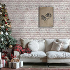 3D Whitewash Brick Wall Panel Peel and Stick - Image 2