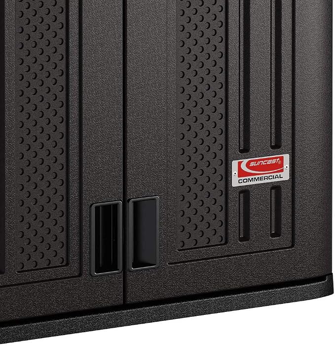 Suncast Commercial 4 Cubic Ft. Heavy-Duty Resin Wall Cabinet - Image 5