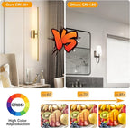 Morauroral Gold Battery Operated Wall Sconces, Dimmable Wall Sconces - Image 7