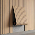 YU LI 3DH Peel and Stick PVC Slat Wall Panel 236"x15.75" Self-Adhesive Thick by YULI3DH