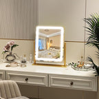 ROLOVE Vanity Mirror with Lights, 12.6"×15" LED Makeup Mirror, Lighted Makeup - Image 7