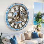 ImprovingLife The Gears Clock The Original Real Moving Gear Wall Clock Vintage - Image 2