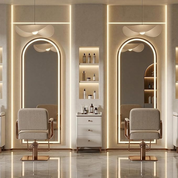 71" x 26" Arched Full Length Mirror - Image 8