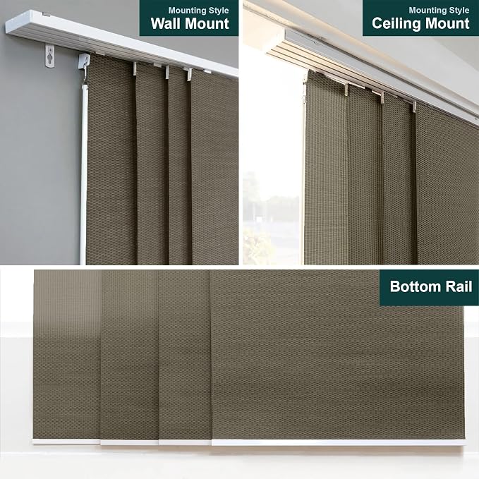 CHICOLOGY Panel Track Vertical Blinds - Image 7