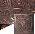 Art3d 12-Pack PVC Drop Ceiling Tiles, 2ft x 2ft, Rose Copper by Art3d