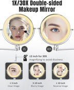 Wall Mounted Makeup Mirror - Image 2