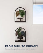 Bamworld Plant Stand Indoor, Plant Hanger Wall Planters - Image 4