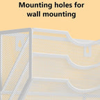 Kuntine.B Wall File Organizer Office Hanging Magazine Holder Wall File Organizer - Image 4