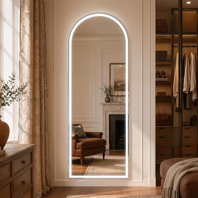 71" x 26" Arched Full Length Mirror - Image 5