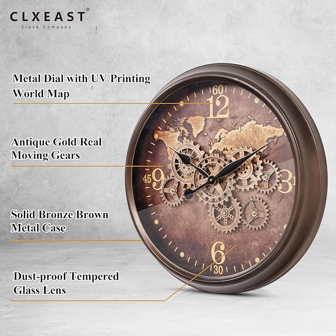 CLXEAST 24 Inch Large Wall Clock - Image 2