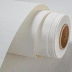 Natural White Wallpaper Grasscloth Textured Peel and Stick Wall by Unknown