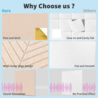 Art3d 6-Pack Self-Adhesive Acoustic Wall Panels - Image 7