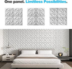 Art3d 33-Pack 3D Wall Panel for Interior Wall Décor, Diamond Textured PVC - Image 6