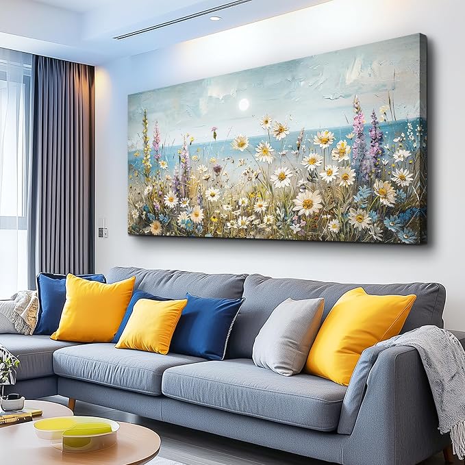 KELIYUAN Large Canva Wall Art For Living Room Farmhouse Wall Decor For Bedroom by KELIYUANART