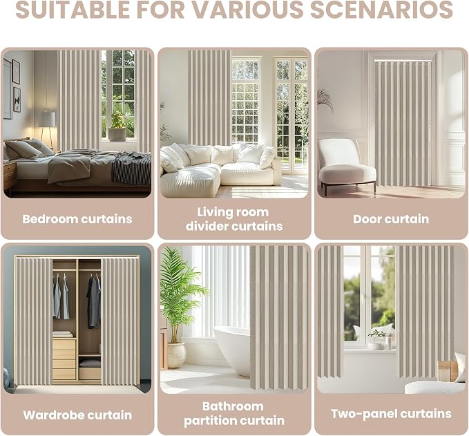 AJAZZ Blackout Door Curtains - Image 6