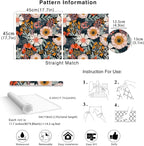 HAOKHOME Boho Peel and Stick Wallpaper Floral Wall Paper Removable - Image 7