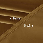 NICETOWN Gold Brown Velvet Curtains - Image 8