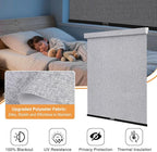 AOSKY No Drill Cordless Blackout Roller Shades - Image 6