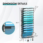 13 Tier Wall File Organizer - Image 3