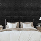 30PCS 3D Wall Panels Peel and Stick Faux Brick Wallpaper Black Self Adhesive - Image 4