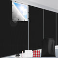 FADOTY Blackout Curtains for Bedroom, Portable 100% Black Out Window Cover Film by FADOTY