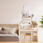 PERFNIQUE Irregular Wall Mirror Asymmetrical Mirror, Cloud Frameless, Wall - Image 9