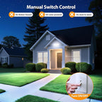 Onforu 75W Flood Lights Outdoor, 7000LM Brightness Security Lights Switch - Image 5