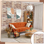 12PCS 3D Wall Panels Peel and Stick Foam Faux Brick Wall Panels, Self-Adhesive - Image 4