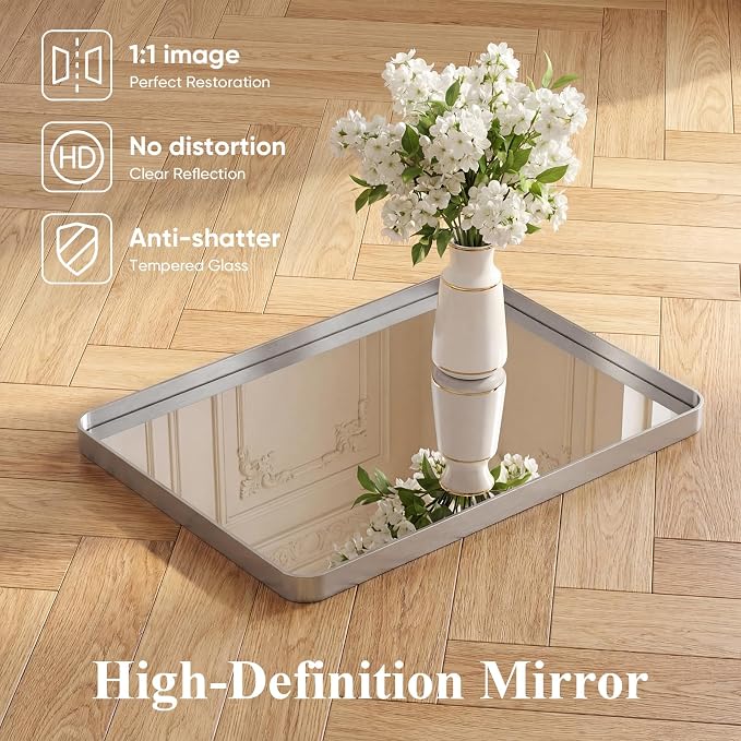 NEWBULIG 32X48 Inch Bathroom Mirror - Image 3