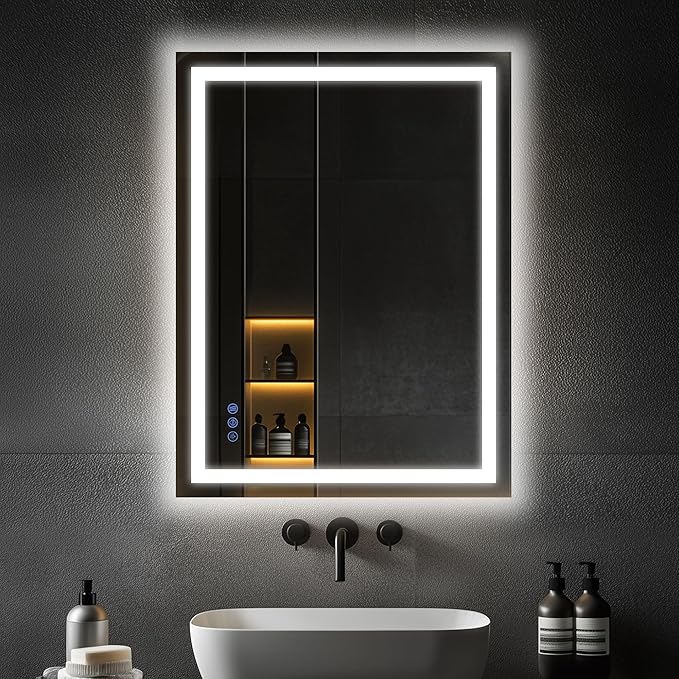 Antok 24"x 36" LED Bathroom Mirror - Image 2