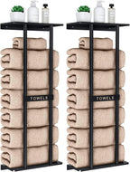 STWWO Towel Racks for Bathroom, Bathroom Towel Storage Wall Mounted 30 inch by STWWO