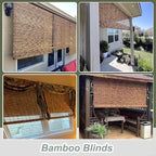 Bamboo Blinds Outdoor, Breathable Bamboo Shades - Image 6