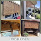 Bamboo Blinds Outdoor, Breathable Bamboo Shades - Image 6