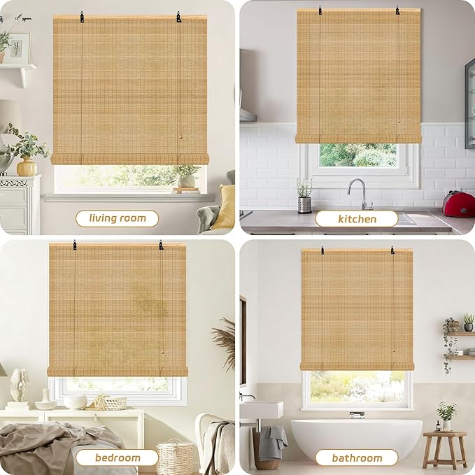 Bamboo Blinds for Door Window - Image 6