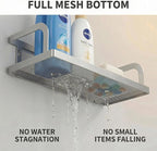 PUSDON 2-Pack 16.5" Extra Long Slim Hollowout Shower Caddy, Wall Mount Spice - Image 5