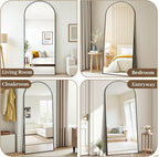 Suidia 58"x21" Arched Full Length Mirror - Image 8