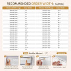 Grandekor No Drill No Tools Cordless Cellular Shades, UV Protection Privacy No - Image 3