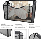 Gawerk 6 Pack Wall File Organizer, Mesh Wall File Pocket Mail Organizer Hanging - Image 3