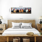 Large Farm Chicken Wall Art Rooster Kitchen Wall Decor Rustic Farmhouse Coop - Image 2
