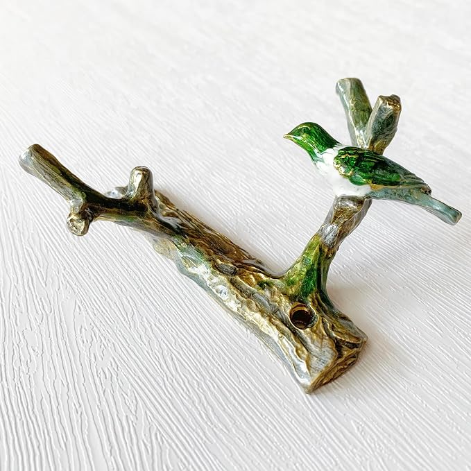 Vintage Bird Shaped Decorative Wall Hook Rack Hanger - Image 2