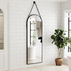 Full Length Mirror, Arched Wall Mounted Mirror, Wall Mirrors Full Length - Image 3