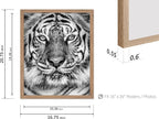 Poster Master Vintage Tiger Face Print - Image 3