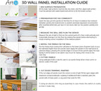 Art3d 19.7" x 19.7" Wall Panel Brick - Image 5