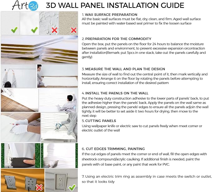Art3d Decorative Tiles 3D Wall Panels - Image 5